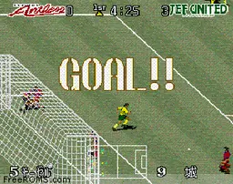 J.League '96 Dream Stadium online game screenshot 1