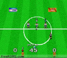 J.League Super Soccer online game screenshot 1