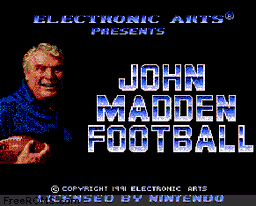 John Madden Football online game screenshot 1