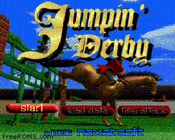 Jumpin' Derby online game screenshot 1