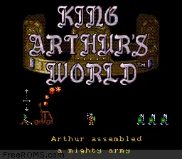 King Arthur's World online game screenshot 1