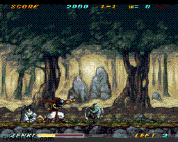 Kishin Douji Zenki - Batoru Raiden online game screenshot 1