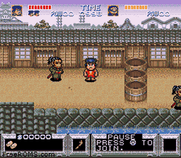 Legend of The Mystical Ninja, The online game screenshot 2