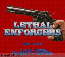 Lethal Enforcers online game screenshot 2