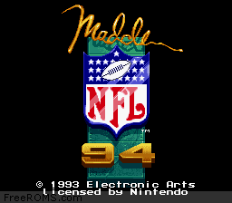 Madden NFL '94 online game screenshot 1