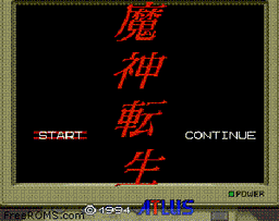 Majin Tensei online game screenshot 1
