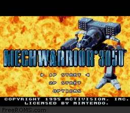 Mechwarrior 3050 online game screenshot 1