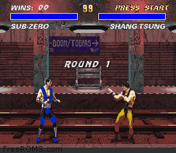 Free Mortal Kombat 3 online game screenshot 2