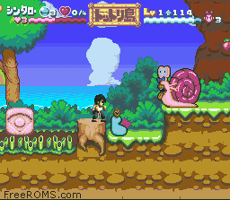 Nankoku Shounen Papuwa-kun online game screenshot 1