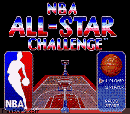 NBA All-Star Challenge online game screenshot 2