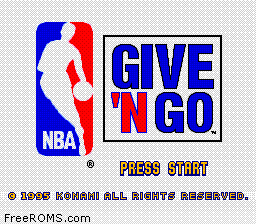 NBA Give 'N Go online game screenshot 2