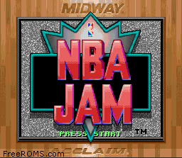 NBA Jam online game screenshot 1