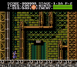 Ninja Gaiden Trilogy online game screenshot 2