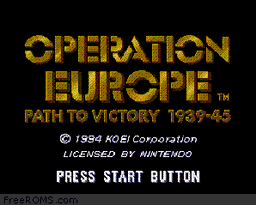 Operation Europe - Path to Victory 1939-45-preview-image