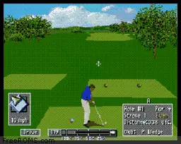 PGA European Tour online game screenshot 2