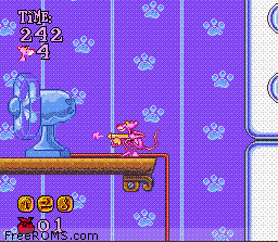Pink Panther in Pink Goes to Hollywood game screenshot 2 Pink Panther in Pink Goes to Hollywood online game screenshot 2