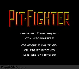 Pit Fighter online game screenshot 2