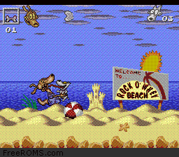 Rocko's Modern Life - Spunky's Dangerous Day game screenshot 2 Rocko's Modern Life - Spunky's Dangerous Day online game screenshot 2