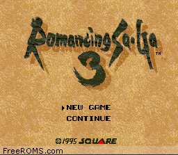 Romancing SaGa 3 online game screenshot 2