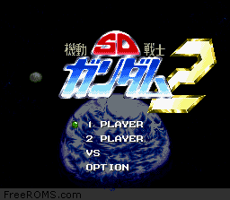 SD Kidou Senshi Gundam 2 game screenshot 1 SD Kidou Senshi Gundam 2 online game screenshot 1