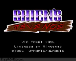 Shien's Revenge online game screenshot 2