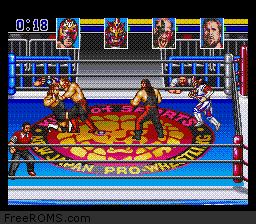 Shin Nippon Pro Wresling '95 - Tokyo Dome Battle 7 game screenshot 2 Shin Nippon Pro Wresling '95 - Tokyo Dome Battle 7 online game screenshot 2