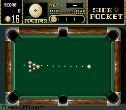 Side Pocket online game screenshot 1