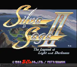 Silva Saga II - The Legend of Light and Darkness online game screenshot 2