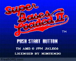 Super Bases Loaded 2 online game screenshot 1