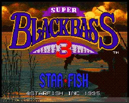 Super Black Bass 3 online game screenshot 1