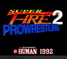 Super Fire Pro Wrestling 2 online game screenshot 2