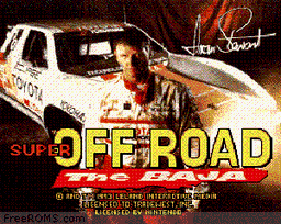 Super Off Road - The Baja online game screenshot 1