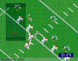 Super Play Action Football online game screenshot 2