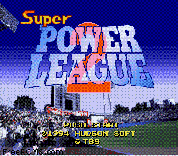 Super Power League 2 online game screenshot 1