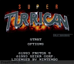 Super Turrican online game screenshot 1
