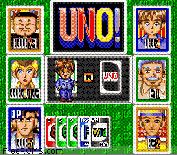 Super Uno online game screenshot 2