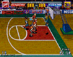 Sutobasu Yarou Show - 3 on 3 Basketball online game screenshot 2