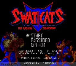 SWAT Kats - The Radical Squadron online game screenshot 1