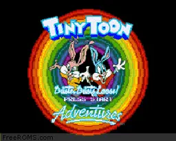 Tiny Toon Adventures - Buster Busts Loose! online game screenshot 2