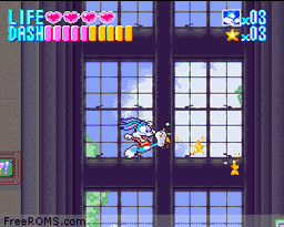 Tiny Toon Adventures - Buster Busts Loose! game screenshot 2 Tiny Toon Adventures - Buster Busts Loose! online game screenshot 2