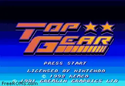 Top Gear online game screenshot 1