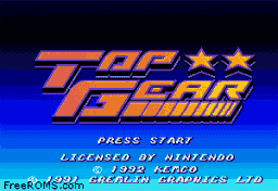 Top Gear game screenshot 1 Top Gear online game screenshot 1