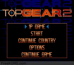 Top Gear 2 online game screenshot 1