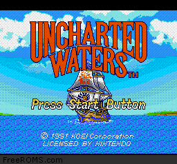 Uncharted Waters game screenshot 1 Uncharted Waters online game screenshot 1