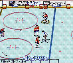Wayne Gretzky and the NHLPA All-Stars online game screenshot 2
