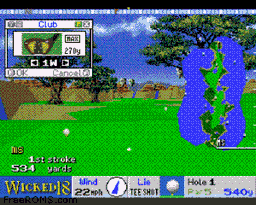 Wicked 18 Golf online game screenshot 2