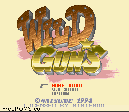 Wild Guns online game screenshot 1