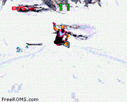 Winter Extreme Skiing and Snowboarding online game screenshot 2