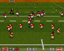 World Class Rugby 2 - Kokunai Gekitou Hen '93 game screenshot 2 World Class Rugby 2 - Kokunai Gekitou Hen '93 online game screenshot 2