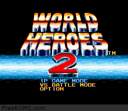 World Heroes 2 online game screenshot 2